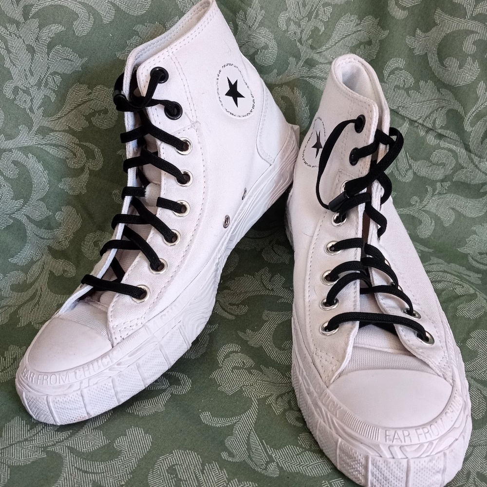 Kid's Converse Chuck Taylor Alt Star High Top Sneakers White Size 6.5